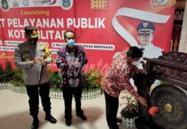 Walikota Blitar Launching Pusat Layanan Publik Cepat Tepat dan Transparan