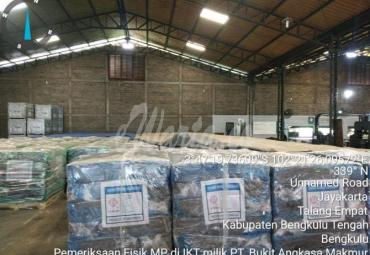 Ekspor Karet Lempengan Senilai Rp 2,3 miliar Melenggang ke Afrika Selatan