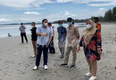 Sekda Kota Bengkulu Tinjau Posko BPBD Pantai Panjang