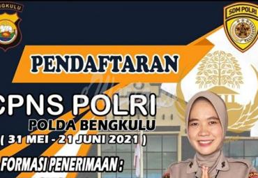 Siap-siap! Polda Bengkulu Segera Buka Pendaftaran CPNS Polri, Ini Formasinya