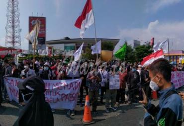 Ratusan Mahasiswa Gelar Aksi Solidaritas Palestina