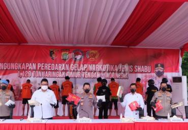 Ditjenpas Puji Kinerja Polri Gagalkan Peredaran 1.129 Ton Sabu jaringan Internasional