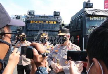 Kapolda Bengkulu Pantau Kepatuhan Masyarakat Terhadap Prokes
