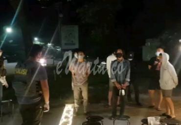 Polda Bengkulu Lakukan Patroli PPKM Mikro