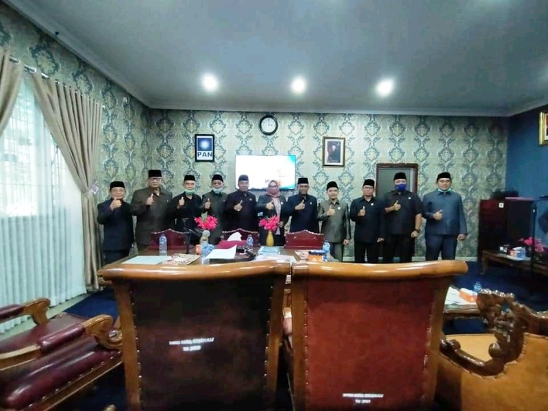 Paripurna Virtual DPRD Kota Bengkulu