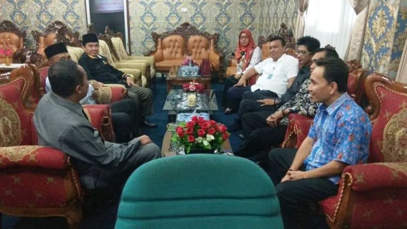 Audiensi Pimpinan DPRD dan KPU Kota Bengkulu