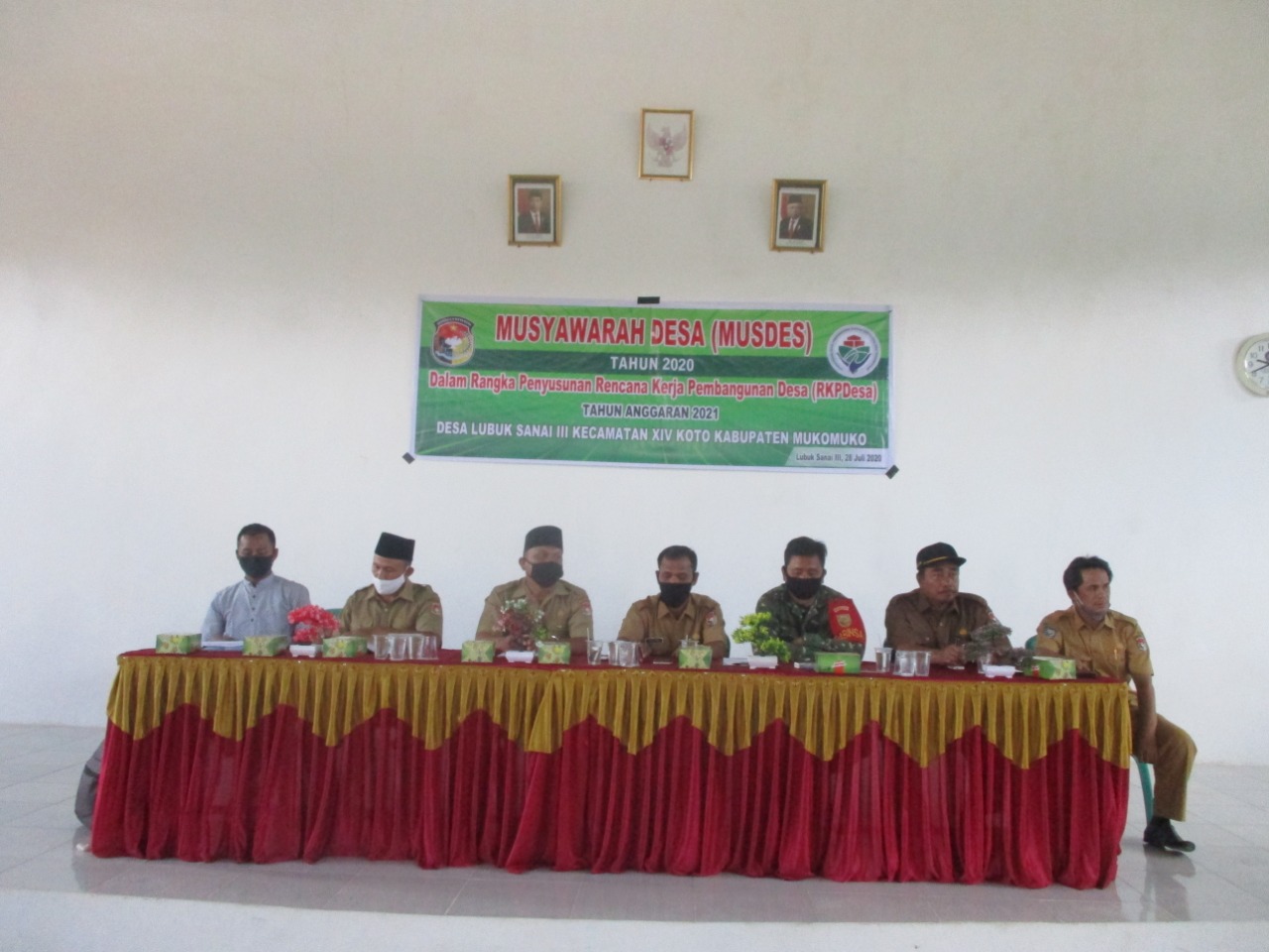 Musdes Lubuk Sanai III Rancang Pembangunan Desa 2021