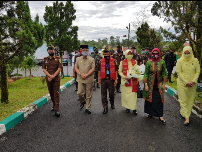 Peletakan Batu Pertama Pembangunan Mess Kejari Seluma