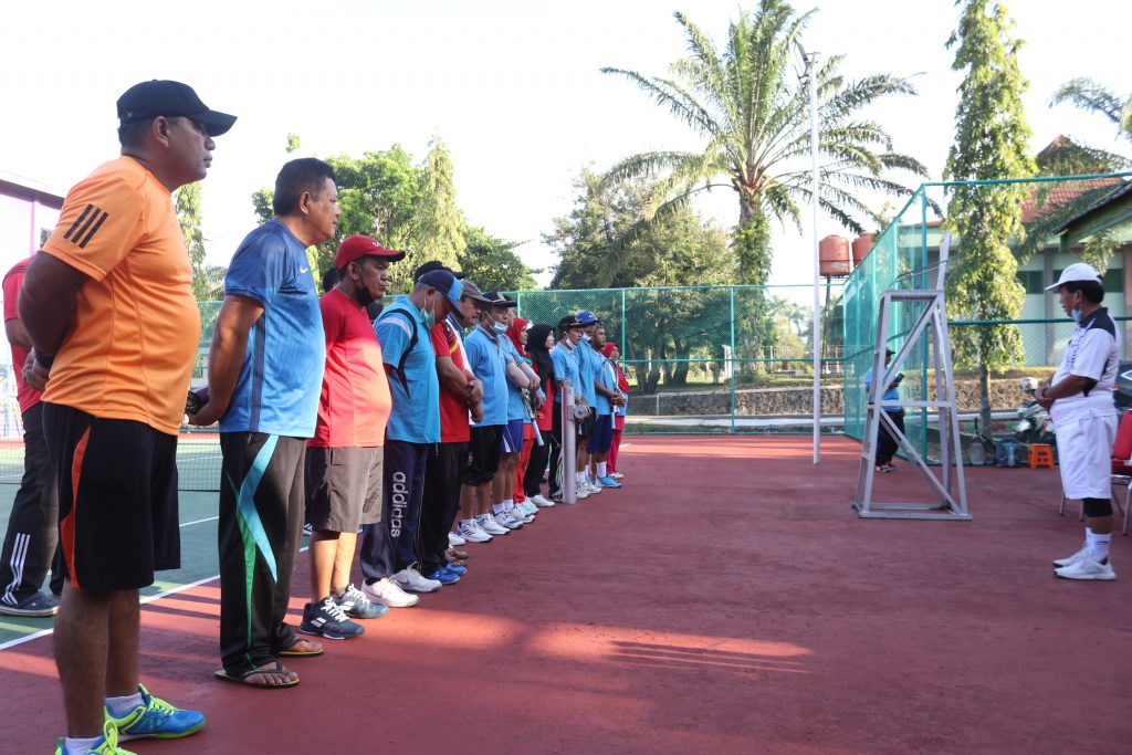IAIN Bengkulu Gelar Adu Tanding Tenis Melawan Diknas