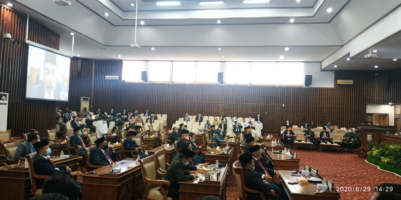 Paripurna DPRD Provinsi Bengkulu Beragendakan Penyerahan LHP BPK