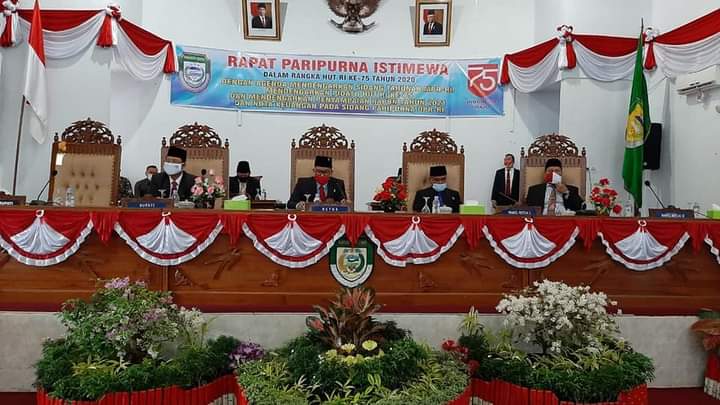 Paripurna Mendengarkan Pidato Kenegaraan