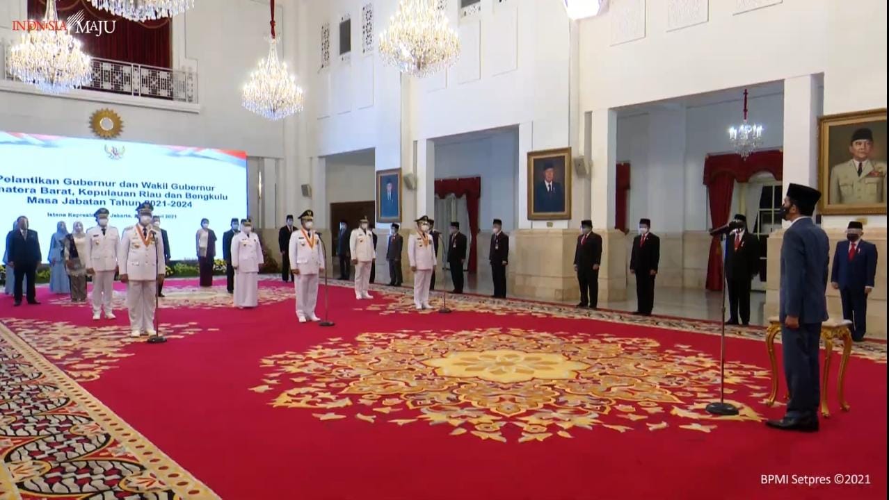 Pelantikan Gubernur Bengkulu
