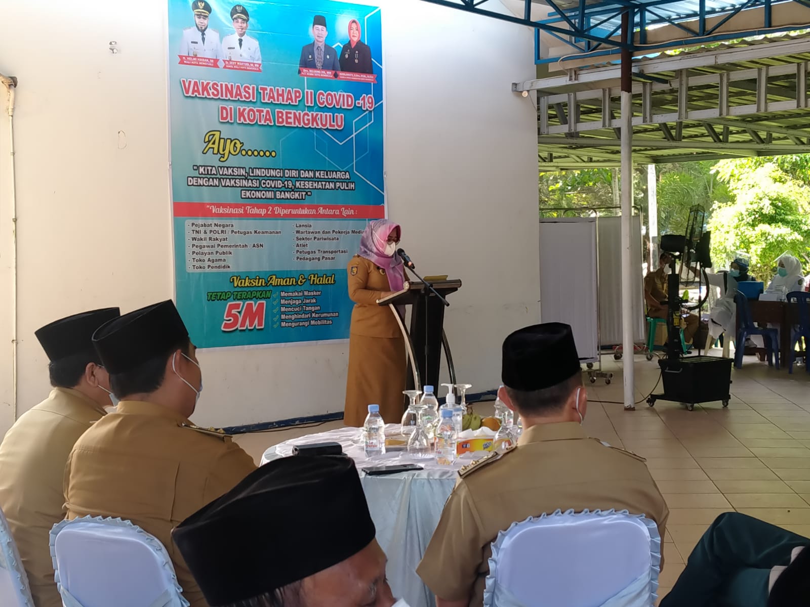 Vaksinasi Tahap II Kota Bengkulu