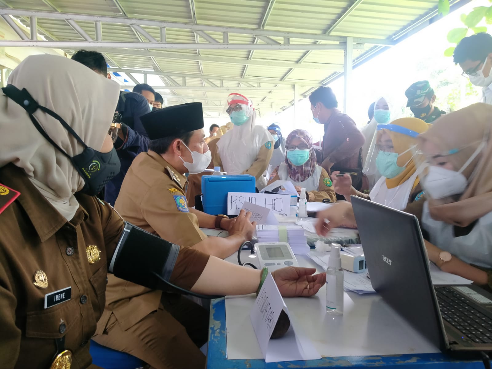 Vaksinasi Tahap II Kota Bengkulu