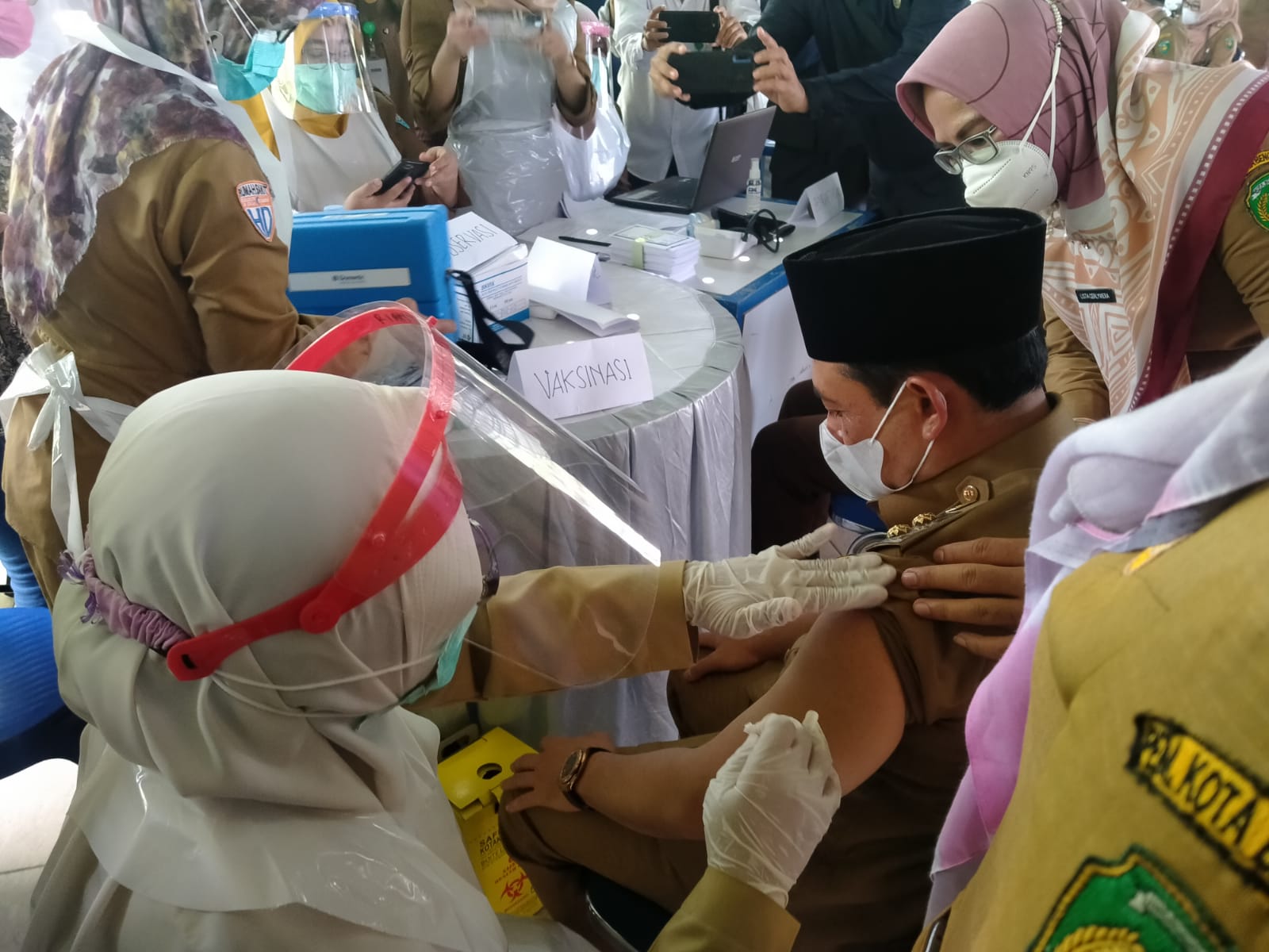 Vaksinasi Tahap II Kota Bengkulu