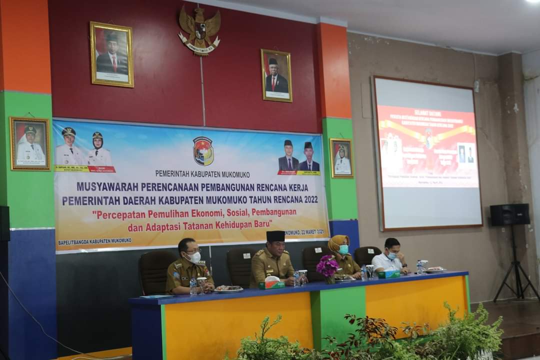 Pemkab Mukomuko Gelar Musrenbang RKPD 2022