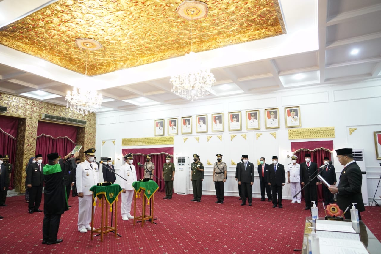 Bupati Kaur 2021-2024 Lismidianto-Herlian Muchrim Resmi Dilantik