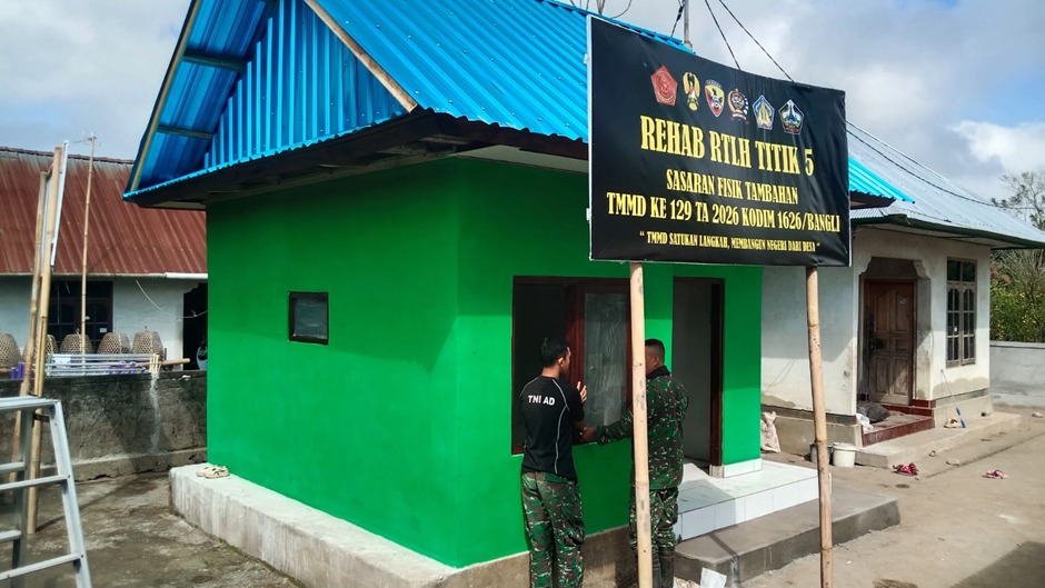 Pembangunan salah satu RTLH
