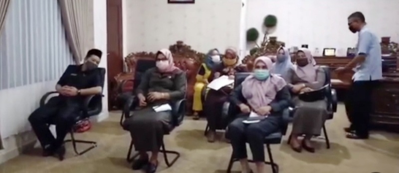 Paripurna LKPj 2019 Melalui Vicon