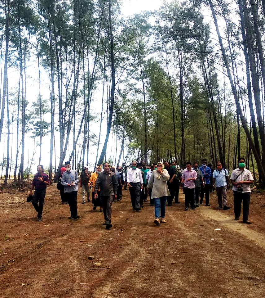 DPRD Kota Bengkulu Sidak TWA Pantai Panjang