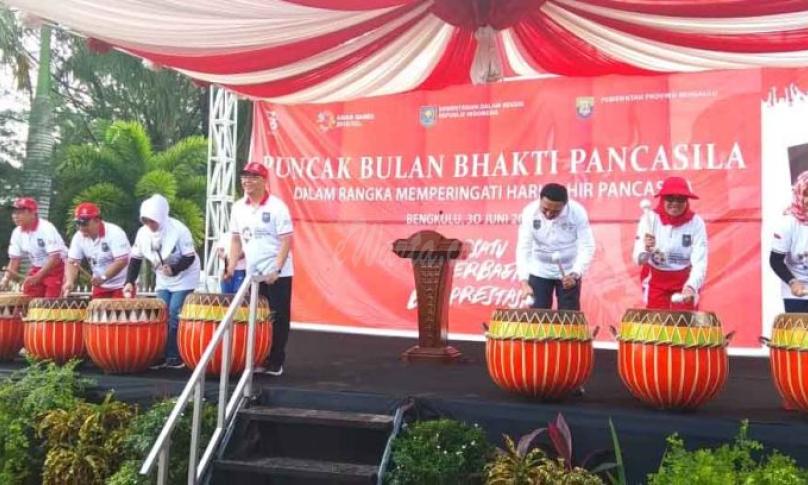Penutupan Bulan Bhakti Pancasila Pemprov Bengkulu Gelar Berbagai Kegiatan
