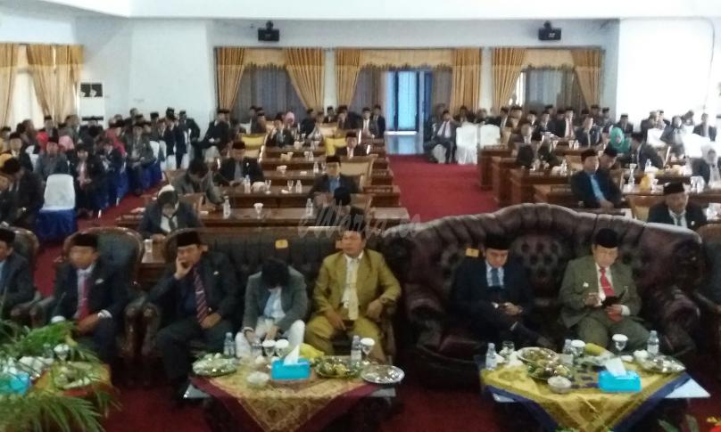 Paripurna Istimewa, Mendegarkan Pidato Presiden RI Dalam Rangka HUT RI Ke-73