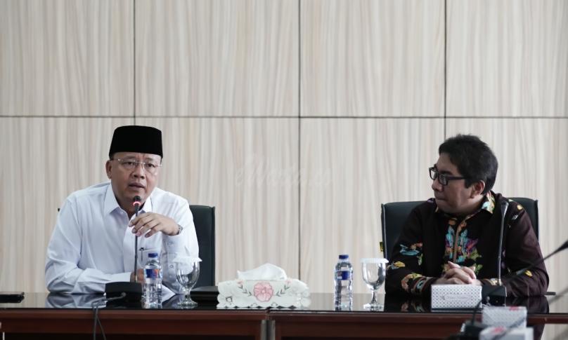 Pelindo-Plt Gubernur Rohidin Mersyah terima kunjungan Pelindo Bengkulu