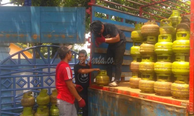 Gas 3kg langka, Disperindag gelar operasi pasar