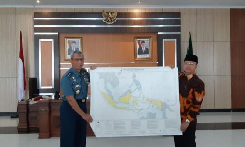 Kapushidrosal dan Plt Gubernur Bengkulu