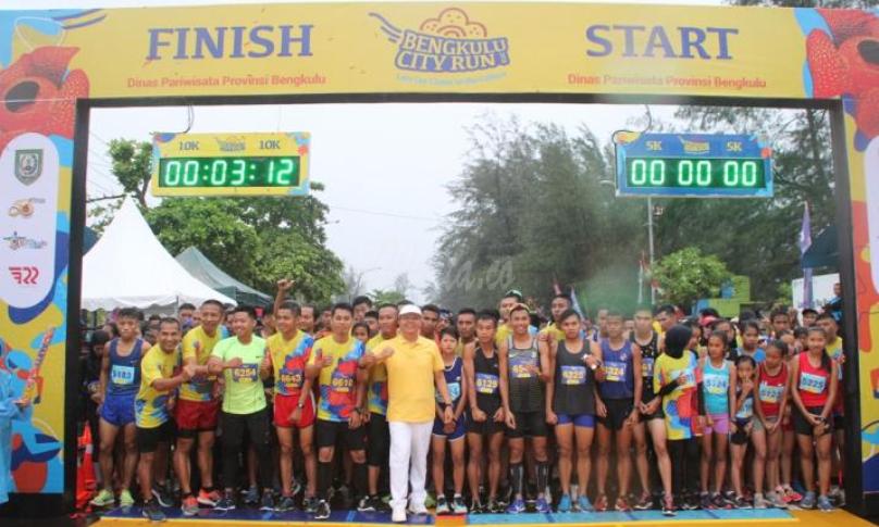 Bengkulu City Run 2018 diikuti Ribuan altet se-Indonesia