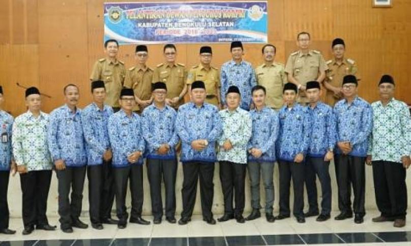 Pengurus Korpri Bengkulu Selatan periode 2018-2023