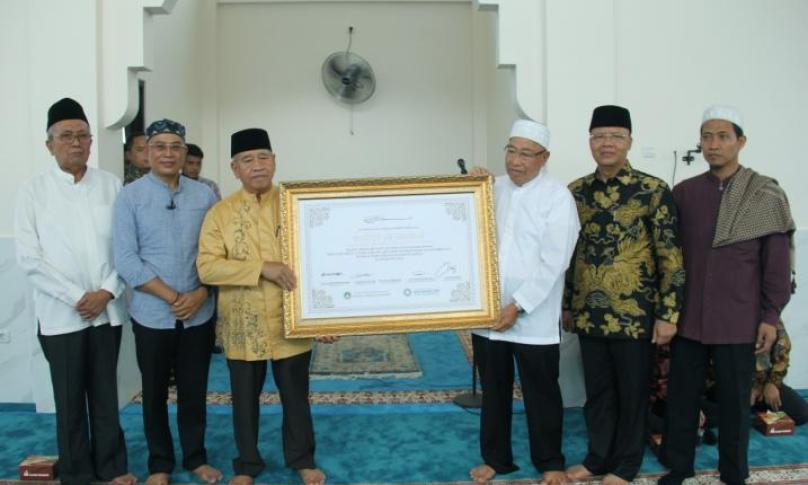 Gubernur Resmikan Masjid di Bengkulu Selatan