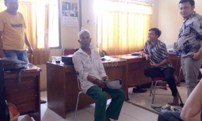 Pelaku KR saat menjalani pemeriksaan di Sat Reskrim Polres Seluma