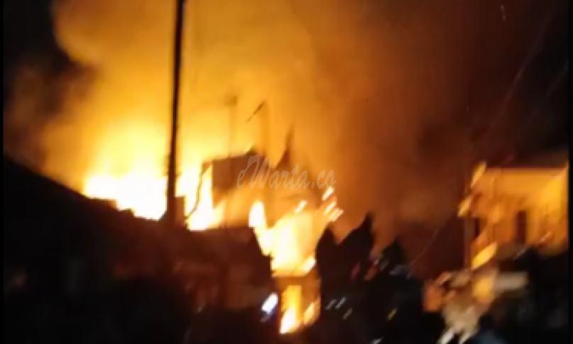 Kebakaran, Petugas masih berjuang