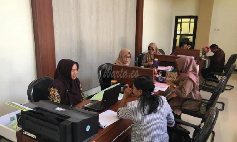 Pelayanan dikantor BPN Rejang Lebong