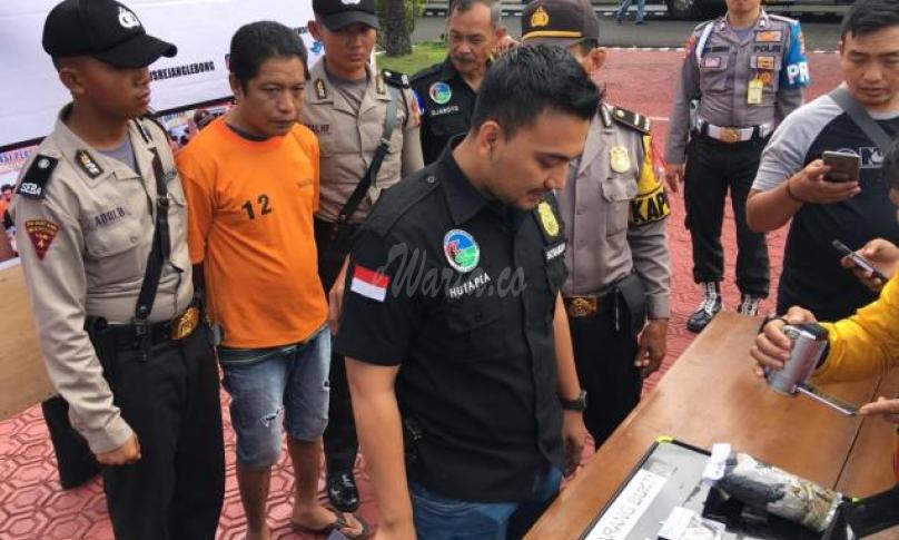 Polres Rejang Lebong, Release tangkapan pengedar narkoba jenis ganja