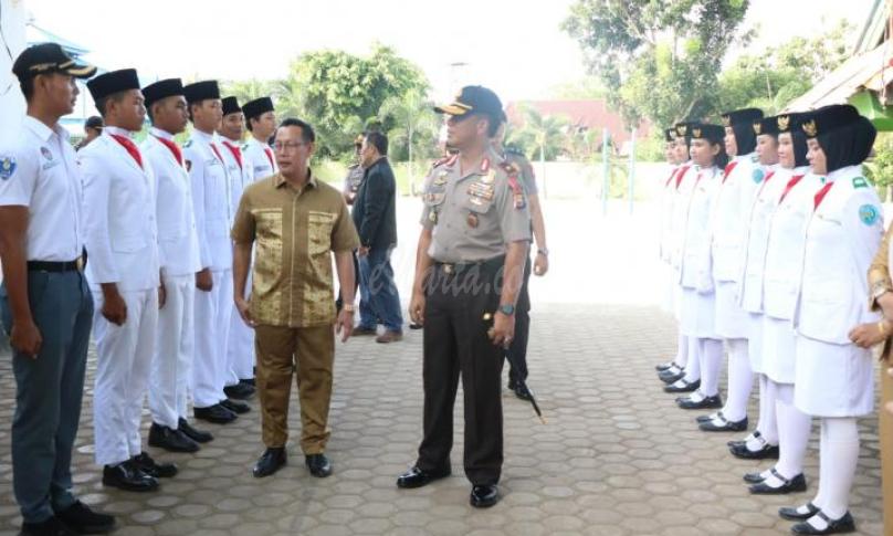 Kunjungan ke SMAN 2 Bengkulu, Kapolda, banyak kenangan di sekolahan ini 