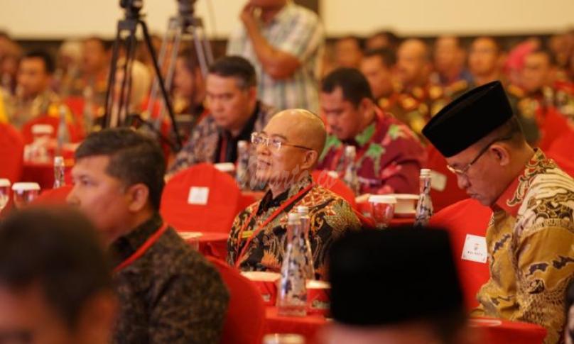 Plt Bupati Bengkulu Selatan Gusnan Mulyadi  menghadiri Rakornas Pemilu di Batam Kepulauan Riau