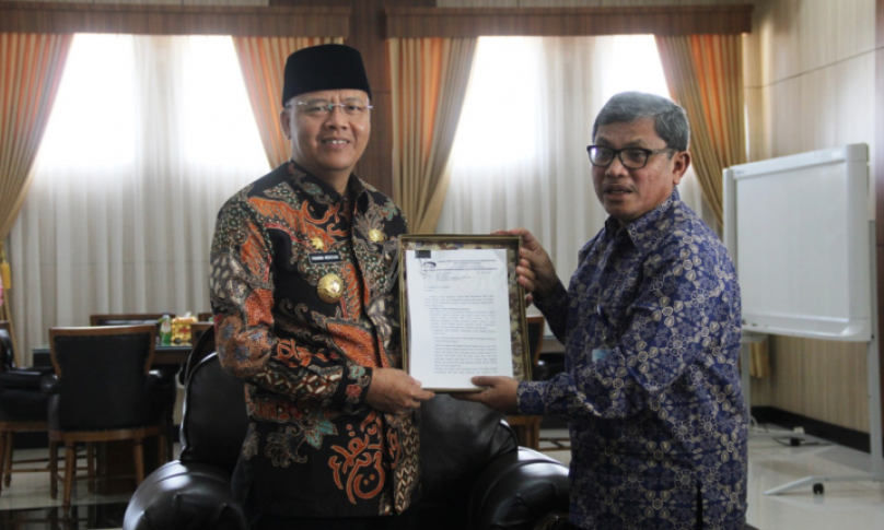 Penyerahan hasil audit BPKP tahun 2018