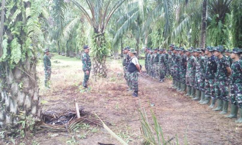 Apel persiapan pengerjaan TMMD di Desa Talang Alai, Seluma