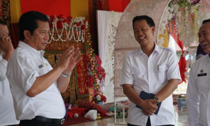 Sekretaris Daerah Bengkulu Selatan (Yudi Satria) memberikan arahan kepada OPD