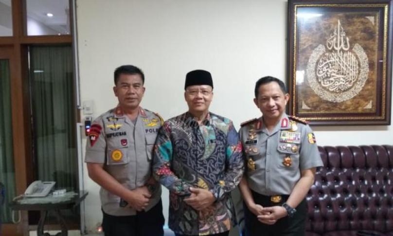 Gubernur, Kapolda lakukan kunjungan ke Rumah Dinas Kapolri Jendral Pol Tito Karnavian