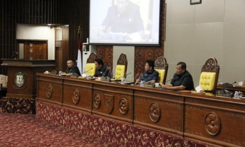 Paripurna DPRD Provinsi Bengkulu