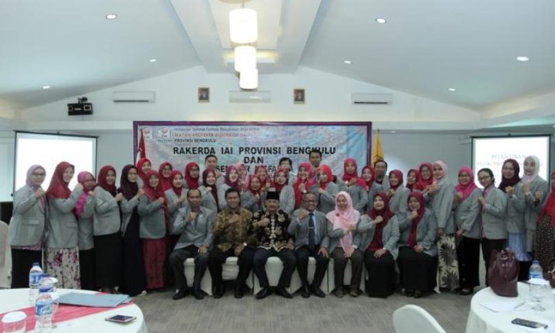 Rakerda dan Pelantikan pengurus daerah IAI Bengkulu 2018-2022