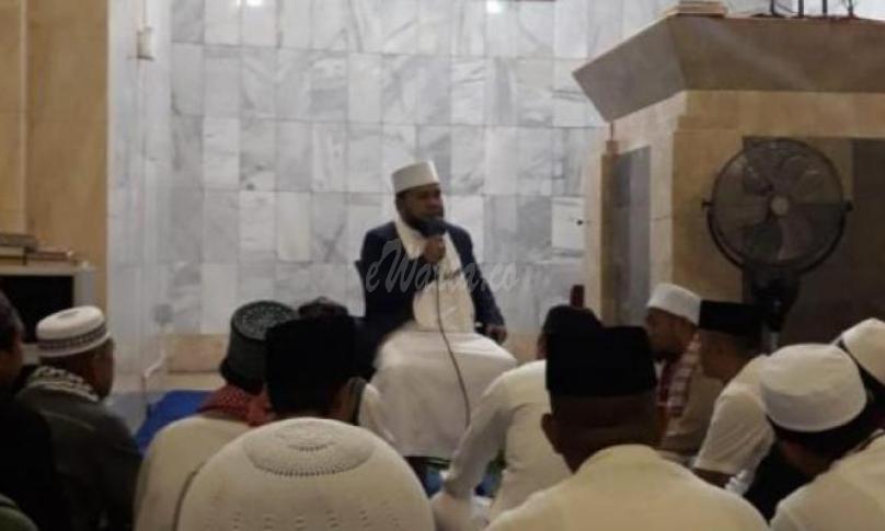 Walikota Bengkulu, H Helmi Hasan saat memberikan Tausiahnya