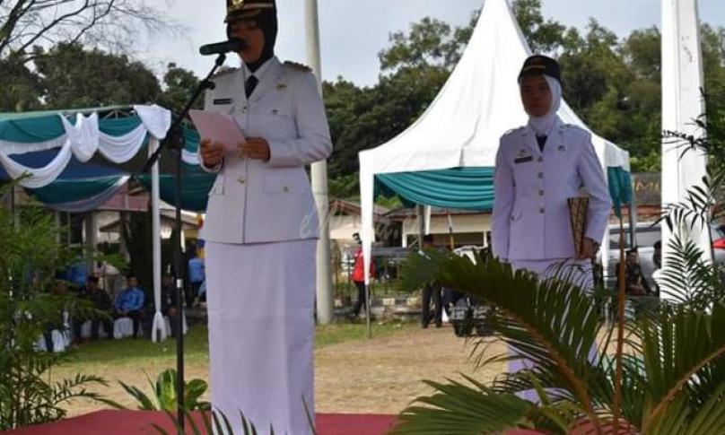 Bupati Lampung Timur, Chusnunia Chalim Irup HUT Lampung Timur ke-20