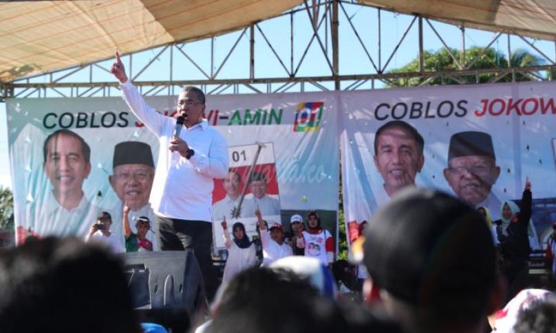 Jurkamnas 01, Eko P Sandjojo dihadiri Ribuan pendukung