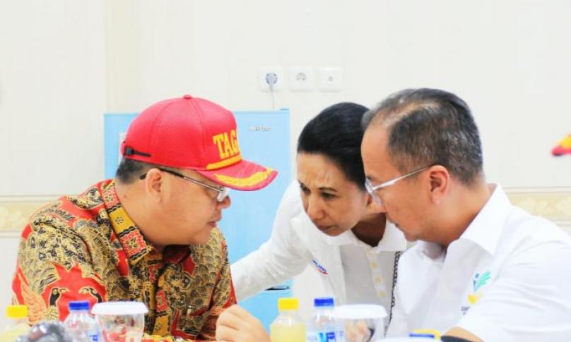 Kemensos dan Kementrian BUMN mendukung penuh pemulihan pasca bencana di Bengkulu