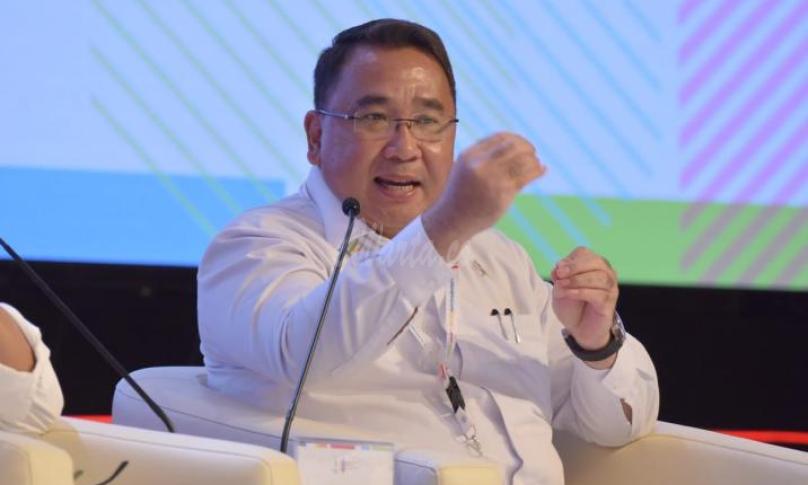 Menteri Desa, Pembangunan Daerah Tertinggal, dan Transmigrasi Eko Putro Sandjojo. Menjadi Narasumber di Forum perencanaan MUSRENBANGNAS 2019 RKN 2020. Kolaborasi antara Pembangunan dana Desa dan pembangunan Infrastruktur daerah sangat berpengaruh pada peningkatan pendapatan Masyarakat Desa di kawasan Transmigrasi. Jakarta (9/5/2019) Foto:Mugi/ Kemendesa PDTT