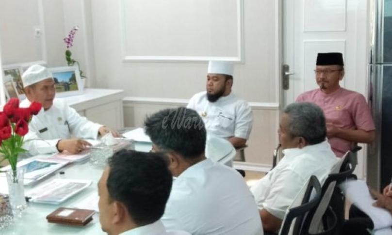 Walikota Bengkulu pimpin rapat penataan kawasan kumuh untuk dijadikan destinasi wisata baru